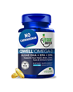 Omega 3 Better Than Fish Oil Supplements - Vegan Omega 3 - Omega 3 Fatty Acids Vegan DHA, DPA, EPA - Plant Based Algae Omega 3 - Heart, Brain, Joint, Prenatal, Immune System Support, No Carrageenan