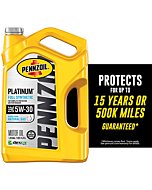 Pennzoil Platinum Full Synthetic 5W-30 Motor Oil (5-Quart, Single)