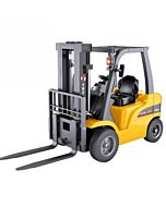 Top Race Jumbo Remote Control Forklift 13 Inch Tall, 8 Channel Full Functional Professional RC Forklift Construction Toys, High Powered Motors, 1:10 Scale - Heavy Metal - (TR-216)