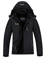 MOERDENG Women's Waterproof Ski Jacket Warm Winter Snow Coat Mountain Windbreaker Hooded Raincoat Jacket