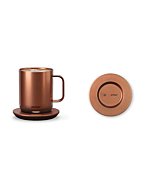 Ember Temperature Control Smart Mug 2, 14 oz + Charging Coaster Bundle, Copper