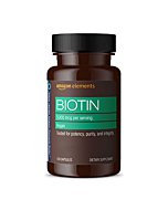 Amazon Elements Vegan Biotin 5000 mcg - Hair, Skin, Nails - 130 Capsules (4 month supply) (Packaging may vary)