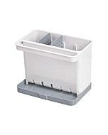 Amazon Basics Kitchen Sink Organizer/Sponge Holder, White