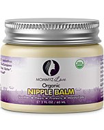 Best Nipple Cream for Breastfeeding Relief (2 oz) - Provides Immediate Relief To Sore, Dry And Cracked Nipples Even After A Single Use - PEDIATRICIAN TESTED - USDA Certified Organic (1 Jar)