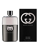 Man spritzing Gucci Guilty Pour Homme EDT