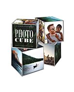 MCS 3.25x3.25 Inch Clear Plastic 6 Sided Photo Cube 4-Pack, Clear (65750)