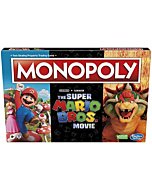 Monopoly The Super Mario Bros. Movie Edition Kids Board Game | Family Games for Super Mario Fans | Includes Bowser Token | Ages 8+ | 2-6 Players