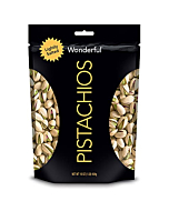 Wonderful Pistachios, In-Shell, Lightly Salted Nuts, 16 Oz, Gluten Free, Good Source of Protein, Carb Friendly, Healthy Snack