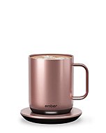 Ember Temperature Control Smart Mug 2, 10 oz, Rose Gold, 1.5-hr Battery Life - App Controlled Heated Coffee Mug