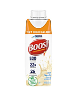 BOOST Very High Calorie Nutritional Drink, Very Vanilla, 8 Fl Oz (Pack of 24)