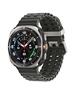 SAMSUNG Galaxy Watch Ultra 47mm LTE AI Smartwatch w/Energy Score, Wellness Tips, Heart Rate Tracking, Sleep Monitor, Fitness Tracker, GPS, 2024,Titanium Silver [US Version, 1Yr Manufacturer Warranty]