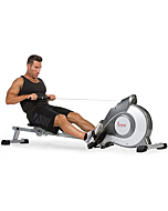 Sunny Health & Fitness Magnetic Rowing Machine Rower with LCD Monitor