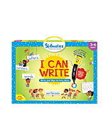 Skillmatics Educational Game : I Can Write | Reusable Activity Mats with 2 Dry Erase Markers | Gifts & Preschool Learning for Ages 3-6