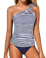 Tempt Me Two-Piece Tankini bathing suit for women.