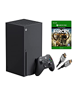 2022 Newest Microsoft Xbox Series X–Gaming Console System- 1TB SSD Black X Version with Disc Drive Bundle with Far Cry Primal Full Game and MTC HDMI Cable