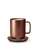 Ember Temperature Control Smart Mug 2, 10 oz, Copper, 1.5-hr Battery Life - App Controlled Heated Coffee Mug - New & Improved Design