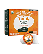 Four Sigmatic Mushroom Coffee K-Cups | Organic and Fair Trade Dark Roast Coffee with Lion’s Mane Mushroom Powder & Yacon | Focus & Immune Support | Vegan & Keto | Sustainable Pods | 24 Count.