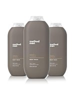 Method Men Body Wash, Cedar + Cypress, Paraben and Phthalate Free, 18 FL Oz (Pack of 3)