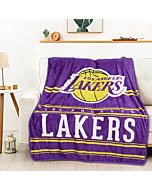 Northwest NBA Dual Vision 45 X 60 Silk Touch Throw Blanket, 200 GSM, Los Angeles Lakers