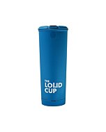 The LoudCup 20 oz Tumbler + Stadium Horn with Snap-Fit Lid (Heron Navy) - Insulated Cup Reusable Water Bottle Coffee Travel Mug - Worlds Loudest Cup for Game Day