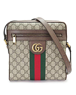 [Gucci] Shoulder Bag GUCCI 547926 96IWT 8745 Officia Messenger Bag GG Supreme Canvas Beige x Ebony [Parallel Import], beige