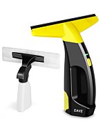 Rechargeable Window Vac, Power Window Vacuum Cleaner Set, Window Squeegee Electric Cleaning Tool for Windows, Tiles, Mirrors, 200ml Water Tank