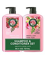 Herbal Essences Shampoo and Conditioner Set, Vitamin E, Rose Hips and Jojoba Extract, Smooth Collection, 29.2 Fl Oz Each