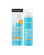 Neutrogena Hydro Boost Face Moisturizer with SPF 50, Hydrating Facial Suncreen Lotion, Non-Comedogenic and Fragrance-Free, 1.7 Oz