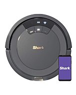 Shark AV753 ION Robot Vacuum, Tri-Brush System, Wifi Connected, 120 Min Runtime, Works with Alexa, Multi Surface Cleaning, Grey