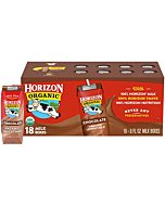 Horizon Organic Shelf-Stable 1% Low Fat Milk Boxes, Chocolate, 8 oz., 18 Pack