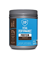 Vital Performance Protein Powder, 25g Lactose-Free Milk Protein Isolate Powder, NSF for Sport Certified, 10g Grass-Fed Collagen Peptides, 8g EAAs, 5g BCAAs, Gluten-Free - Chocolate, 1.72lb