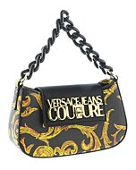 Versace Jeans Couture women Sketch couture handbags black - gold