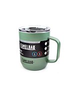 CamelBak Horizon 12 oz Camp Mug - Insulated Stainless Steel - Tri-Mode Lid - Moss