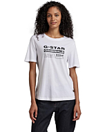 G-Star Raw Women's Slim Fit T-Shirt Raw Graphic Logo 