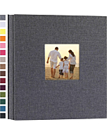 Linen Hardcover Photo Album 4x6 600 Photos Large Capacity for Family Wedding Anniversary Baby Vacation