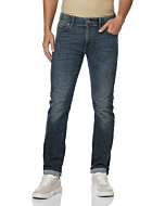 Men's slim straight jeans from Lee, with Extreme Motion technology for comfort and flexibility