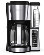 Ninja 12-Cup Programmable Coffee Brewer - Black/Stainless Steel