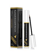 Premium Eyelash Growth Serum - 5ml Eyelash Enhancer & Natural Non-Irritating Eyelash Serum for Thicker Eyelashes Faster Growth Healthier