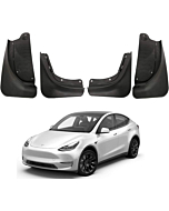 Tesla Model Y Mud Flaps Splash Guards Winter Vehicle Sediment Protection No Need to Drill Holes