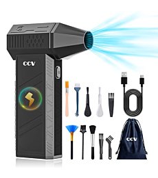 CCV Electric Air Duster: Powerful motor blasts dust from electronics and hard-to-reach areas.