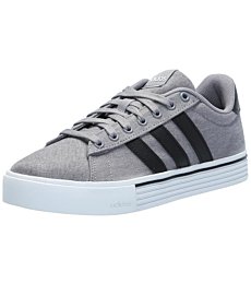 adidas Men's Daily 4.0 Sneaker, Grey/Black/White, 11