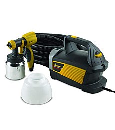 Wagner Spraytech 0518080 Control Spray Max HVLP Paint or Stain Sprayer, Complete Adjustability for Decks, Cabinets, Furniture and Woodworking, Extra Container included, Yellow/Black