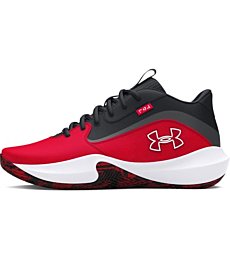 Under Armour Unisex Lockdown 7, (600) Red/Black/Red, 9.5, US