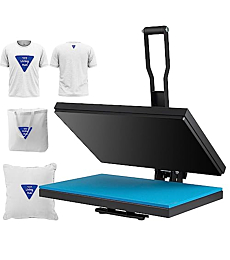 SmarketBuy Heat Press Machine 16x20 Inch, High Pressure Clamshell Heat Press 1700W, Large Heat Press Digital Control Heat Transfer Machine for T Shirts