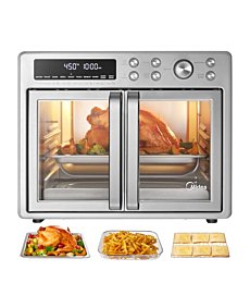 Midea Flexify Toaster Oven Air Fryer Combo - Sleek Stainless Steel Design