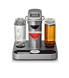 Bartesian Cocktail Making Machine - Automatic Mixology Home Bar Cocktails Mixing Maker - Push Button Pre Mixed Drink Capsule Dispenser Shaker for Margarita, Old Fashioned, Martini, Daiquiri & More