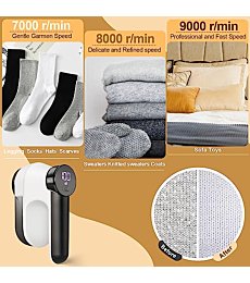 Fabric Shaver, Electric Lint Remover Rechargeable, Sweater Shaver From BAICIWE