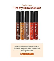 Tint My Brows Gel NEW #3 Gray Brown | Long-Lasting Eyebrow Tint with Care Ingredients | Natural and Elegant Brow Color | Makeup | Kbeauty