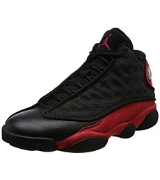 Jordan Air 13 Retro Mens Lifestyle Fashion Sneakers Black/True Red-White New 414571-004 - 9