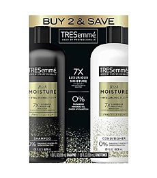 TRESemmé Rich Moisture Shampoo and Conditioner Rich Moisture Pack of 2 for Dry Hair Formulated With Vitamin E and Biotin 28 oz